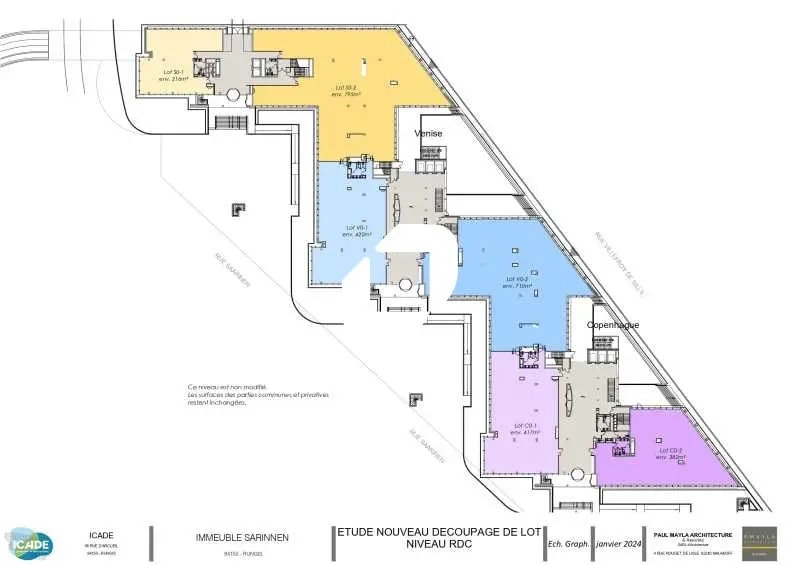 3 Rue Saarinen, Rungis to rent - Floor Plan - Image 2 of 18