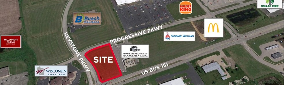 1601 Progressive Pky, Platteville, WI for sale - Building Photo - Image 1 of 1