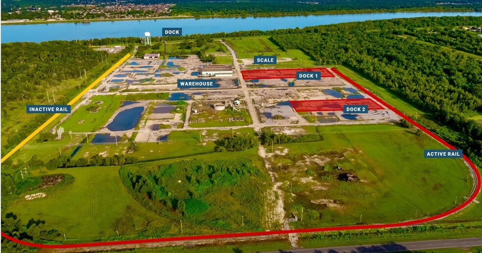 3607 English Turn Rd, Braithwaite, LA to rent - Aerial - Image 2 of 9