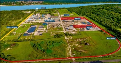 3607 English Turn Rd, Braithwaite, LA - AERIAL map view - Image1