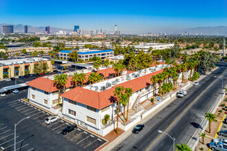 2235 E Flamingo Rd, Las Vegas, NV - aerial  map view