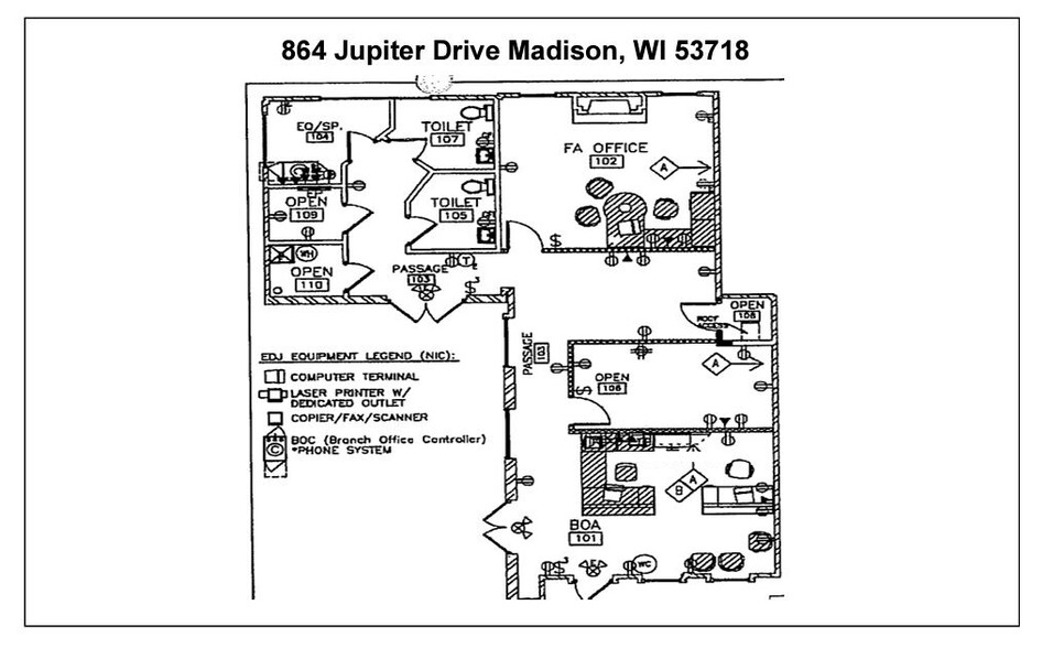 858-864 Jupiter Dr, Madison, WI for rent - Building Photo - Image 2 of 2