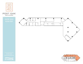 3040 Post Oak Blvd, Houston, TX for sale Floor Plan- Image 1 of 2