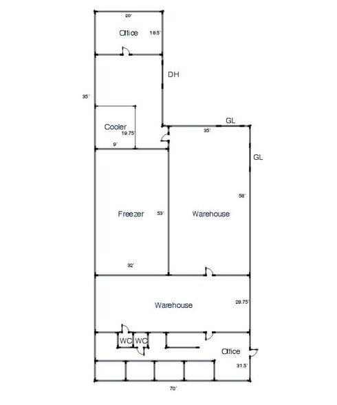 3513 Miller Rd W, Garland, TX for sale - Floor Plan - Image 1 of 1