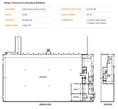 2340 Enrico Fermi Dr, San Diego, CA for rent Floor Plan- Image 1 of 2