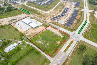 0 S. Persimmon St., Tomball, TX for sale Aerial- Image 1 of 5