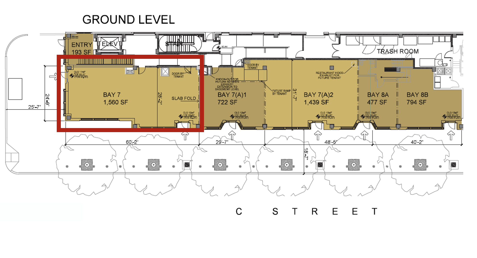 700 Pennsylvania Ave SE, Washington, DC for rent Floor Plan- Image 1 of 2