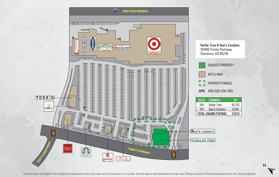 10408 Trinity Pky, Stockton, CA for sale - Site Plan - Image 2 of 6