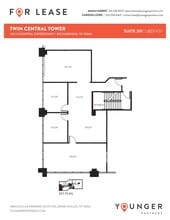1401 N Central Expy, Richardson, TX to rent Floor Plan- Image 1 of 1