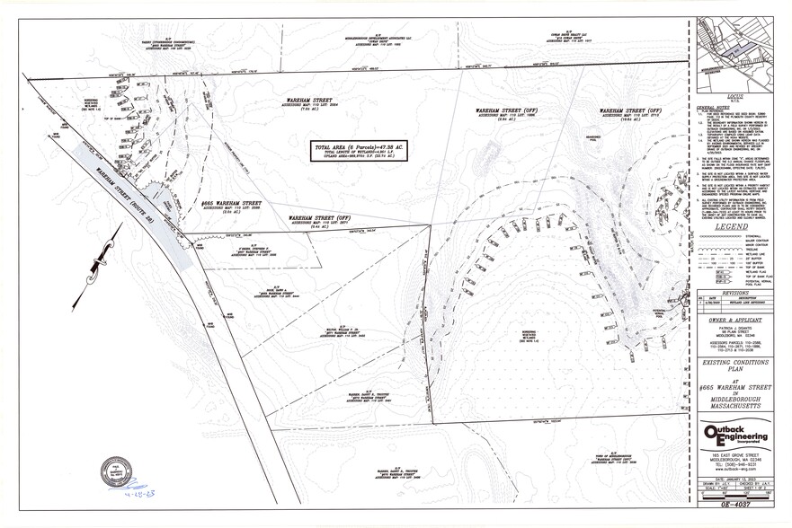 665 Wareham St, Middleboro, MA for rent - Site Plan - Image 3 of 3