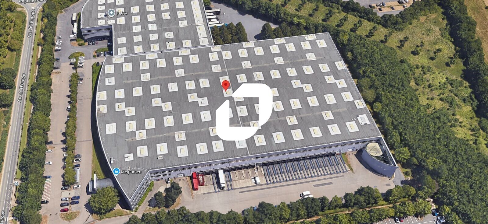 Industrial in Bussy-Saint-Georges to rent Aerial- Image 1 of 2