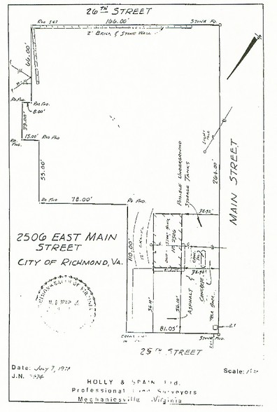 2506-2518 E Main St, Richmond, VA for rent - Plat Map - Image 2 of 10