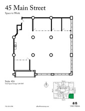 45 Main St, Brooklyn, NY for rent Floor Plan- Image 1 of 10