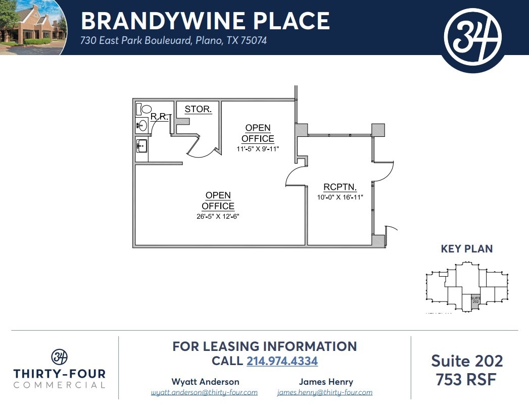 700-730 E Park Blvd, Plano, TX to rent Floor Plan- Image 1 of 1