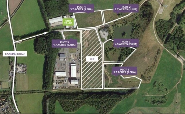 Eakring Rd, Bilsthorpe for sale - Site Plan - Image 2 of 3