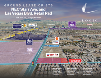 More details for 20 E Starr Ave, Las Vegas, NV - Land for Rent