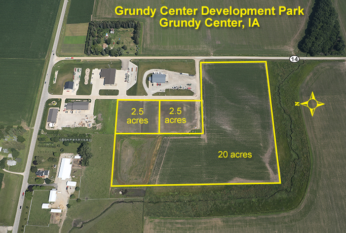 Hwy 14 & E Cottonwood, Grundy Center, IA for sale - Building Photo - Image 1 of 2