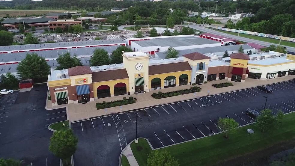 100-164 Chesterfield Commons East Rd, Chesterfield, MO for rent - Aerial Video - Image 2 of 7