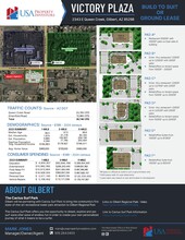 2343 E Queen Creek, Gilbert, AZ - aerial  map view - Image1