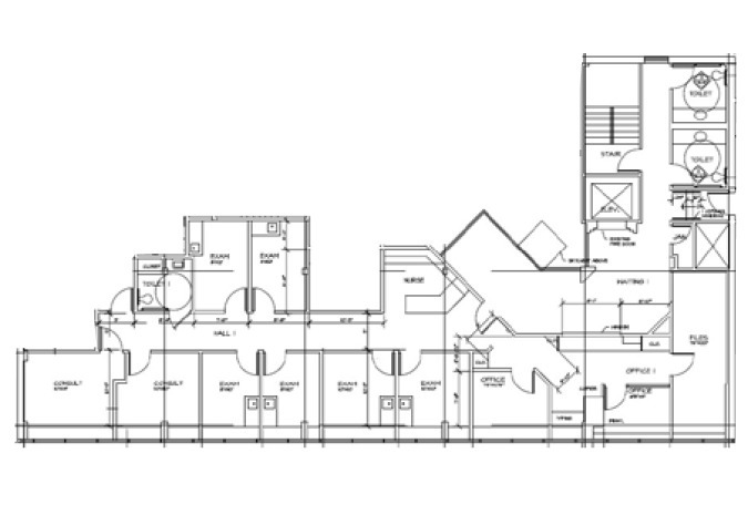 150 N Robertson Blvd, Beverly Hills, CA for rent Floor Plan- Image 1 of 3