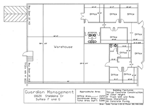 1665 Townhurst Dr, Houston, TX for rent Floor Plan- Image 1 of 1