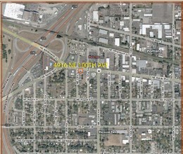 4916 NE 100th Ave, Portland, OR - aerial  map view