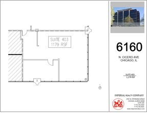 6160 N Cicero Ave, Chicago, IL for rent Floor Plan- Image 1 of 4