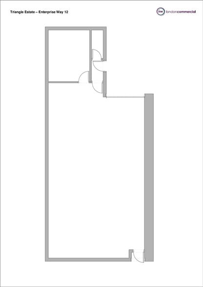 1 Enterprise Way, London to rent - Floor Plan - Image 1 of 5