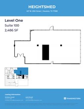 427 W 20th St, Houston, TX for rent Site Plan- Image 2 of 3