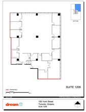 150 York St, Toronto, ON for rent Floor Plan- Image 1 of 1