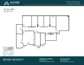 770 S Post Oak Ln, Houston, TX for rent Floor Plan- Image 1 of 4