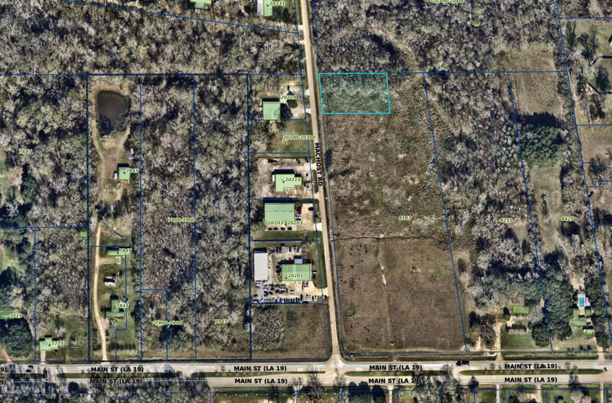 20229 McHost Rd, Zachary, LA for sale - Aerial - Image 1 of 1