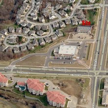 13440 Pflumm Rd, Overland Park, KS - aerial  map view