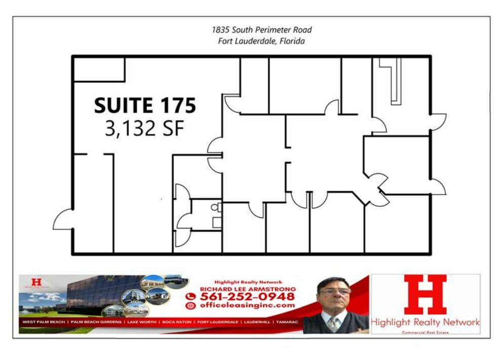 1801 S Perimeter Rd, Fort Lauderdale, FL to rent Interior Photo- Image 1 of 1