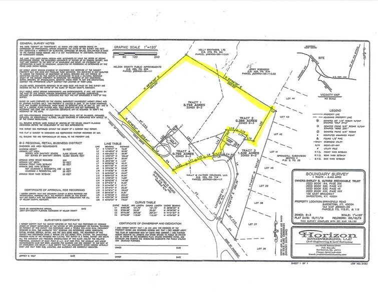 920 Springfield Rd, Bardstown, KY for sale - Site Plan - Image 1 of 10