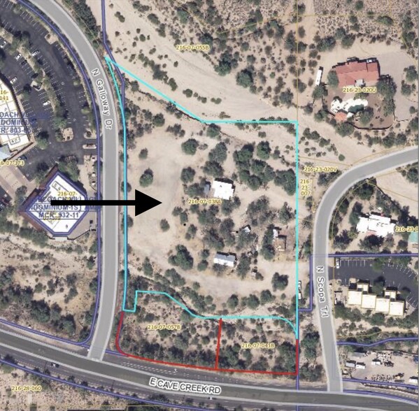 37979 N Galloway Dr, Cave Creek, AZ for sale - Aerial - Image 3 of 6