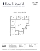 1 E Broward Blvd, Fort Lauderdale, FL to rent Floor Plan- Image 1 of 1