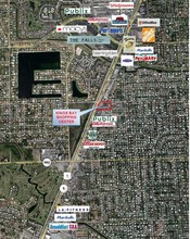 14411 S Dixie Hwy, Miami, FL - aerial  map view