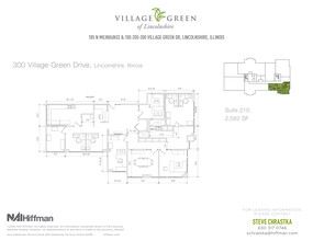 200 Village Green Dr, Lincolnshire, IL for rent Floor Plan- Image 1 of 2