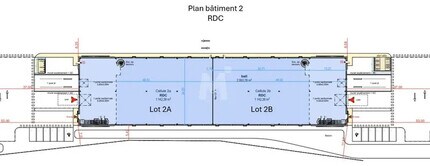 Light Industrial in Wissous to rent Floor Plan- Image 1 of 3