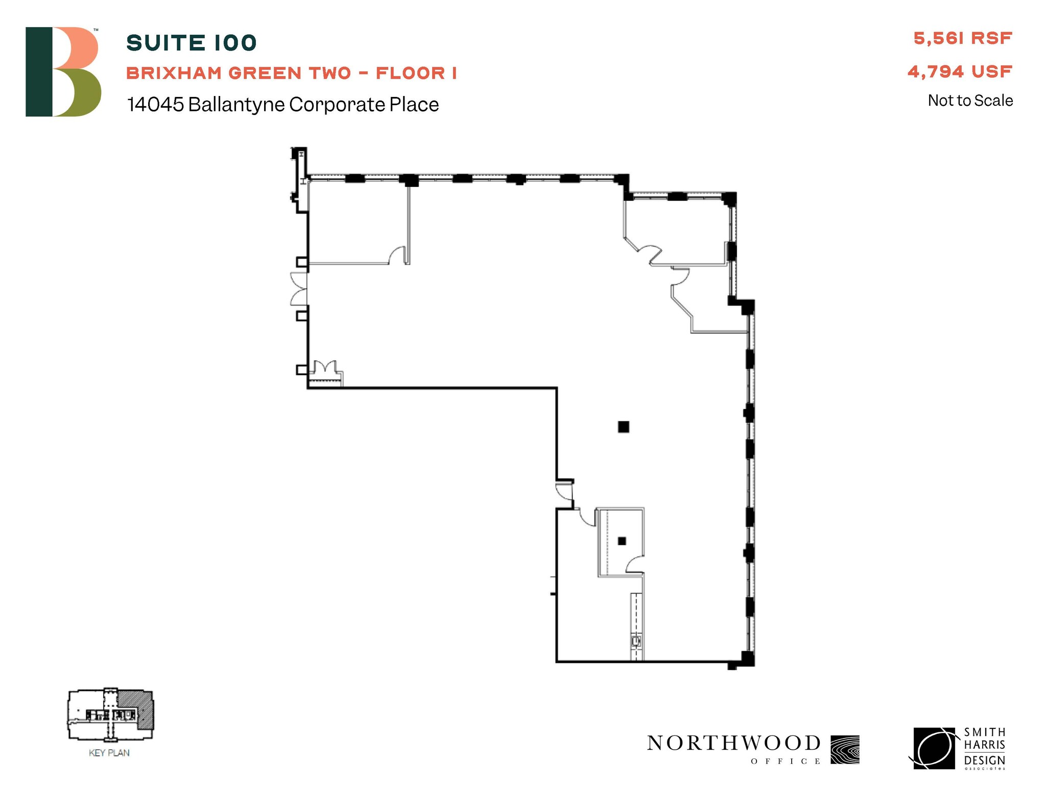 14045 Ballantyne Corporate Pl, Charlotte, NC for rent Floor Plan- Image 1 of 1