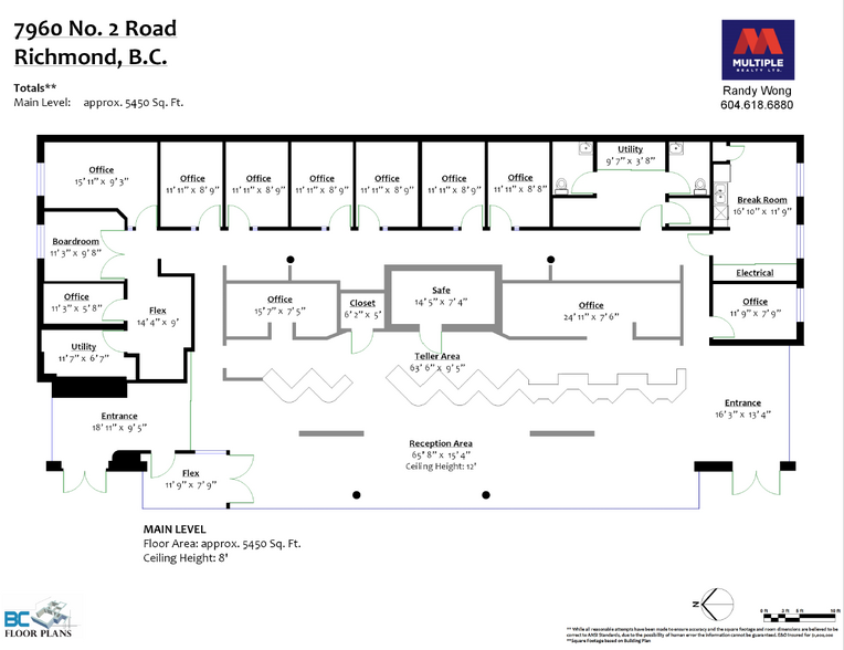 7960 No. 2 Rd, Richmond, BC for sale - Floor Plan - Image 2 of 2