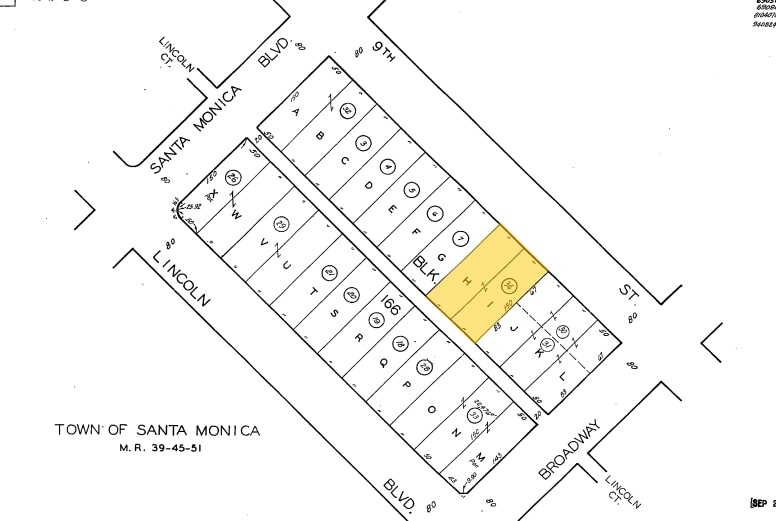 1438-1444 9th St, Santa Monica, CA for sale - Plat Map - Image 2 of 42