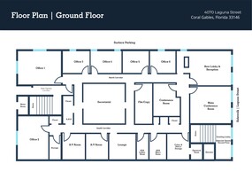 4070-4090 Laguna St, Coral Gables, FL for rent Site Plan- Image 2 of 2