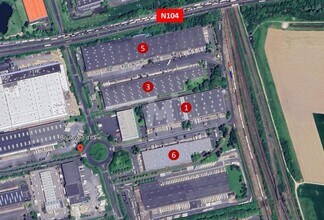 Lieusaint, SEM - Aerial map view - Image1