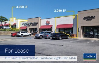 More details for 4101-4223 E Royalton Rd, Broadview Heights, OH - Retail for Rent