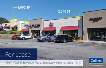 4101-4223 E Royalton Rd, Broadview Heights, OH for rent Building Photo- Image 1 of 7