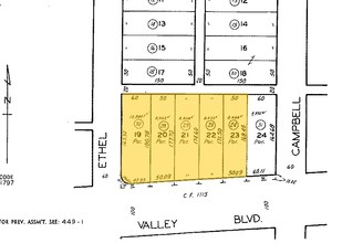 1819-1841 W Valley Blvd, Alhambra, CA for sale Plat Map- Image 1 of 1