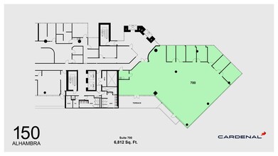 150 Alhambra Cir, Coral Gables, FL for rent Site Plan- Image 1 of 1