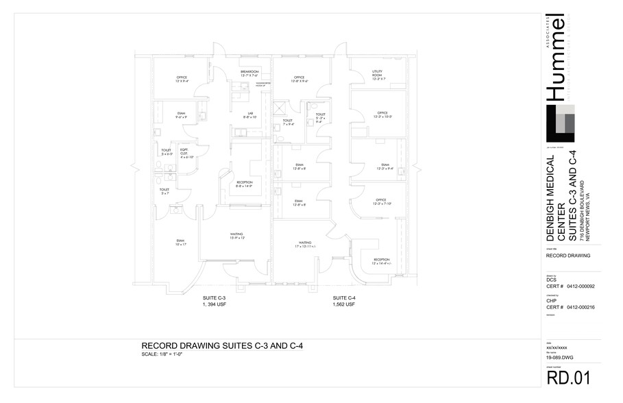 716 Denbigh Blvd, Newport News, VA for rent - Site Plan - Image 3 of 3